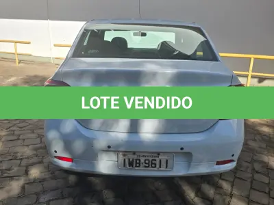 LOTE 012 - LOGAN Renoult EXPR 16 R, de cor branca, Ano/Modelo: 2014/2014