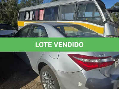 LOTE 018 - Corolla Toyota XEI 20 Flex, Ano/Modelo: 2016/2017