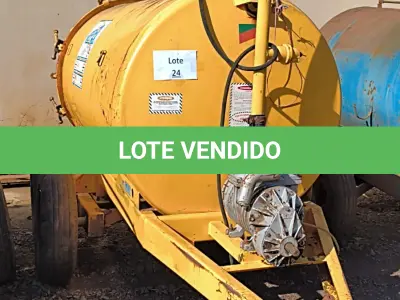 LOTE 024 - DISTRIBUIDOR DE ADUBO ORGÂNICO LIQUIDO 3000L.