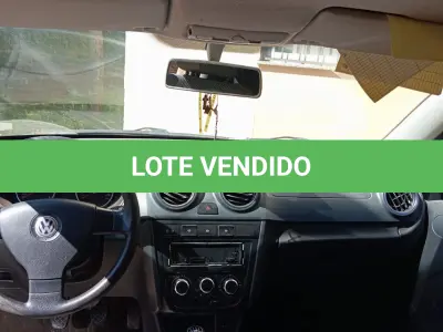 LOTE 021 - AUTOMOVEL VOLKSWAGEM GOL 1.6 POWER, ALCO/GASOL, 2009/10 E RADIO AUTOMOTIVO C/CD MPE E USB PIONNER