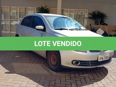 LOTE 021 - AUTOMOVEL VOLKSWAGEM GOL 1.6 POWER, ALCO/GASOL, 2009/10 E RADIO AUTOMOTIVO C/CD MPE E USB PIONNER