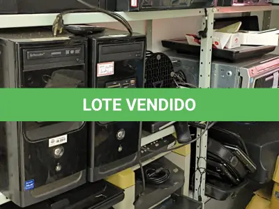 LOTE 005 - EQUIPAMENTOS DE TECNOLOGIA DA INFORMAÇÃO, MÁQUINAS, FERRAMENTAS E MOBILIÁRIO EM GERAL