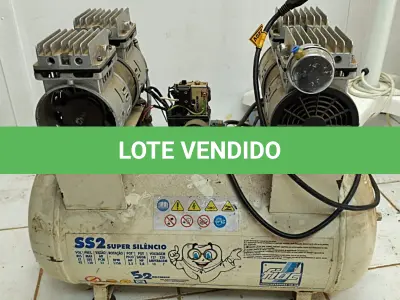 LOTE 011 - COMPRESSOR DE AR 02 CABEÇOTES