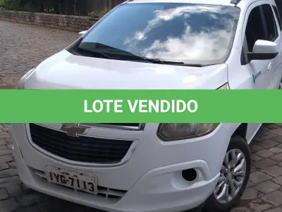LOTE 011 - SPIN LTZ 1.8 de cor branca, Ano/Modelo: 2017/2018