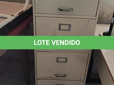 LOTE 007 - MOBILIÁRIO EM GERAL, MÁQUINAS E FERRAMENTAS