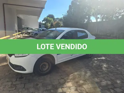 LOTE 012 - LOGAN Renoult EXPR 16 R, de cor branca, Ano/Modelo: 2014/2014