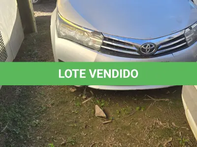 LOTE 018 - Corolla Toyota XEI 20 Flex, Ano/Modelo: 2016/2017