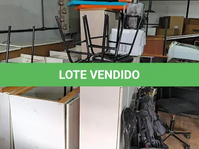 LOTE 001 - MOBILIÁRIO EM GERAL E APARELHOS DOMÉSTICOS