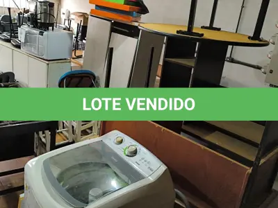 LOTE 001 - MOBILIÁRIO EM GERAL E APARELHOS DOMÉSTICOS