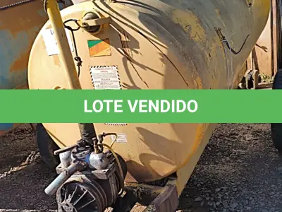 LOTE 023 - DISTRIBUIDOR DE ADUBO ORGÂNICO LIQUIDO 3000L.