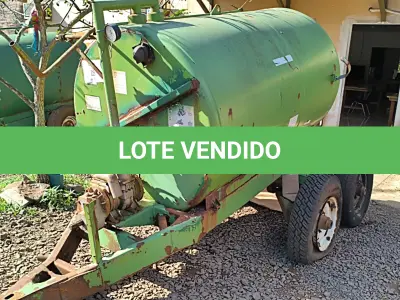 LOTE 029 - DISTRIBUIDOR DE ADUBO ORGÂNICO LIQUIDO 3.000LT.