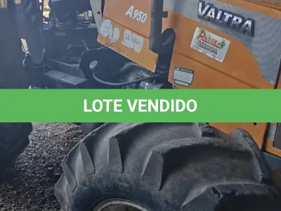 LOTE 008 - Trator Agrícola, marca Valtra A 950, Ano/Modelo: 2016