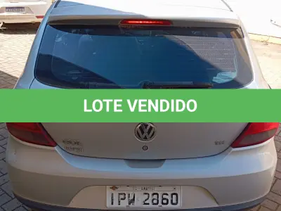 LOTE 021 - AUTOMOVEL VOLKSWAGEM GOL 1.6 POWER, ALCO/GASOL, 2009/10 E RADIO AUTOMOTIVO C/CD MPE E USB PIONNER