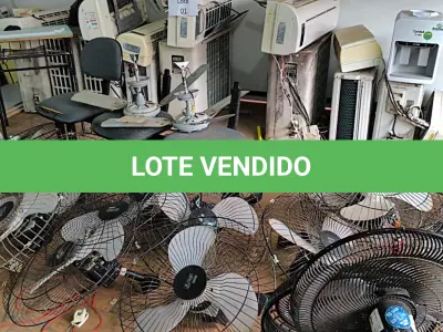 LOTE 001 - MOBILIÁRIO EM GERAL E APARELHOS DOMÉSTICOS