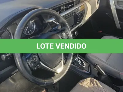 LOTE 018 - Corolla Toyota XEI 20 Flex, Ano/Modelo: 2016/2017