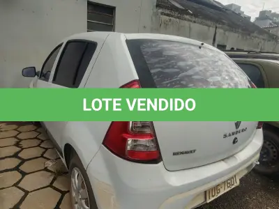 LOTE 065 - RENAULT/SANDERO EXP 16HP, placa: IUG-7601,  ano/modelo: 13/13