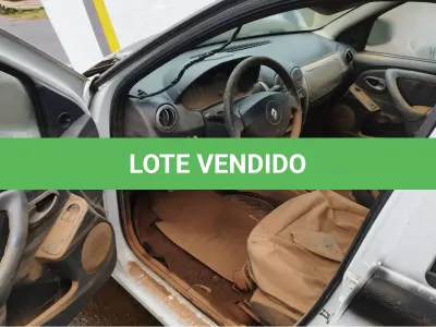 LOTE 035 - ENAULT/SANDERO EXP 16HP, placa:IUG-7148, ano/modelo: 13/13
