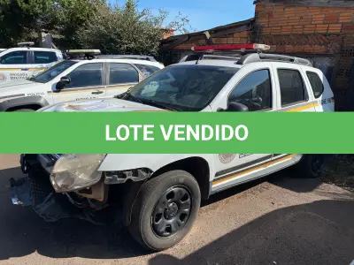 LOTE 008 - RENAULT/DUSTER 16 E 4X2, placa	IUW-6522 , ano/modelo:	13/14