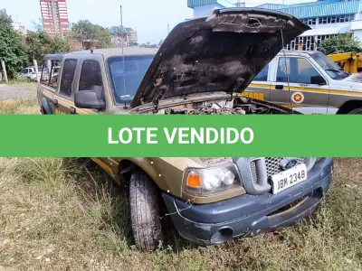 LOTE 093 - I/FORD RANGER XLS 12A, placa: JBM-2348, ano/modelo: 08/08