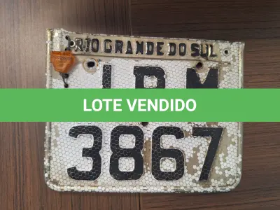 LOTE 009 - Moto: HONDA/XRE 300, placa:JBM-3867, ano/modelo: 12/12