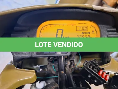 LOTE 009 - Moto: HONDA/XRE 300, placa:JBM-3867, ano/modelo: 12/12