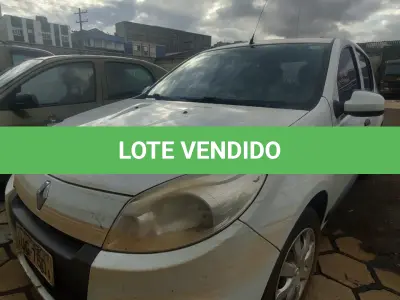LOTE 065 - RENAULT/SANDERO EXP 16HP, placa: IUG-7601,  ano/modelo: 13/13