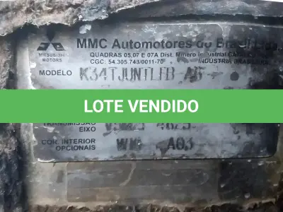 LOTE 004 - MMC/L200 4X4 GL, placa: 	JBM-1309, ano/modelo: 04/05
