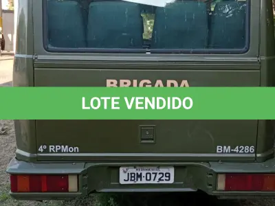 LOTE 046 - IVECOFIAT/D4012 MAXIVAN1, placa: JBM-0729,  ano/modelo: 01/01,