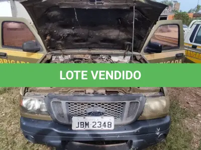 LOTE 093 - I/FORD RANGER XLS 12A, placa: JBM-2348, ano/modelo: 08/08