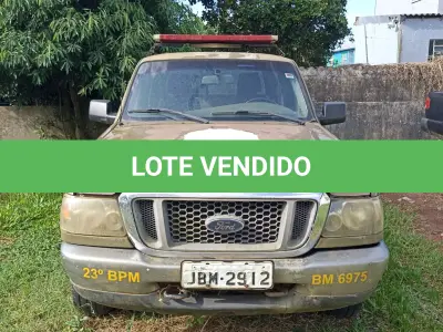 LOTE 081 - I/FORD RANGER XL 13P, placa: JBM-2912, ano/modelo:	09/09