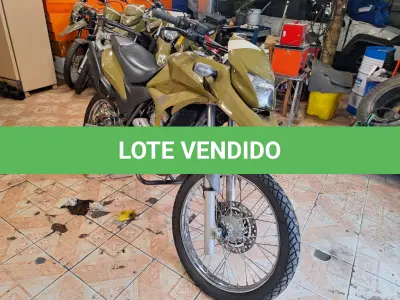 LOTE 009 - Moto: HONDA/XRE 300, placa:JBM-3867, ano/modelo: 12/12