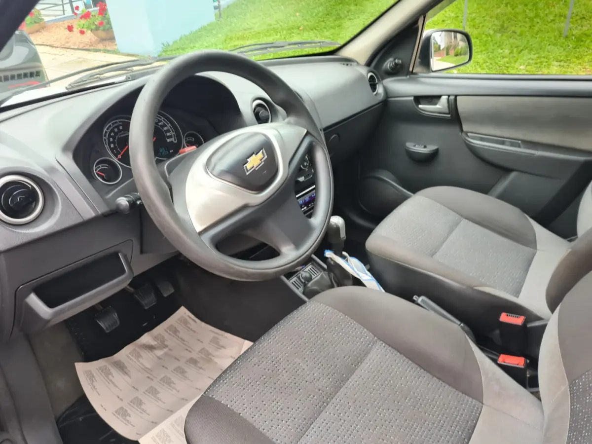 LOTE 001 - Chevrolet CELTA 1.0 – LT; álcool/gasolina/ 2012/2012, branco,