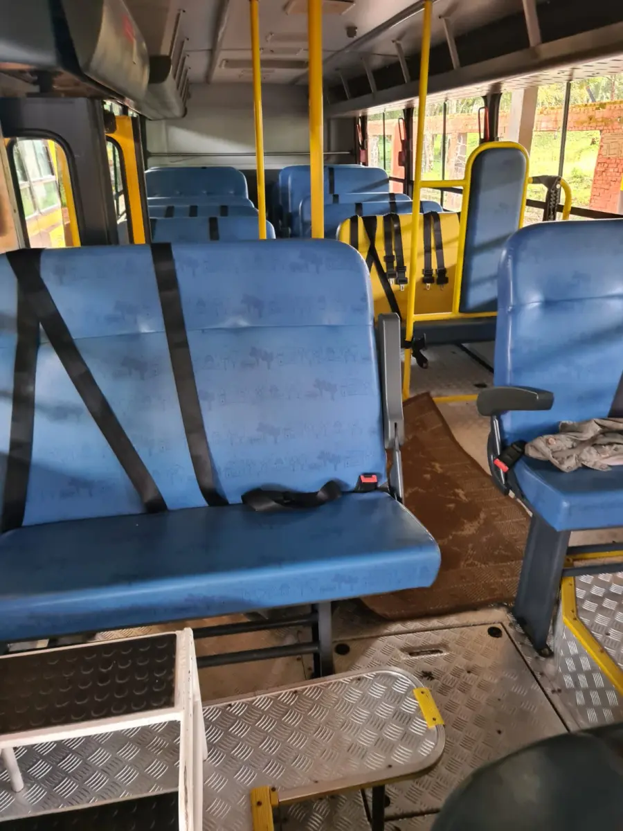 LOTE 008 - ÔNIBUS ESCOLAR– IVY – 8891 – Volkswagen 15.190 EOD E.HD ORE, 2014/2014, amarelo