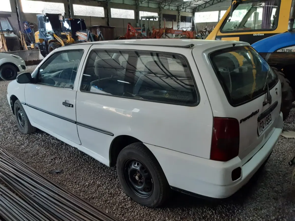 LOTE 001 - PAS/AUTOMÓVEL VW/Parati CLI, 4P/081CV, branca, 1996/1996