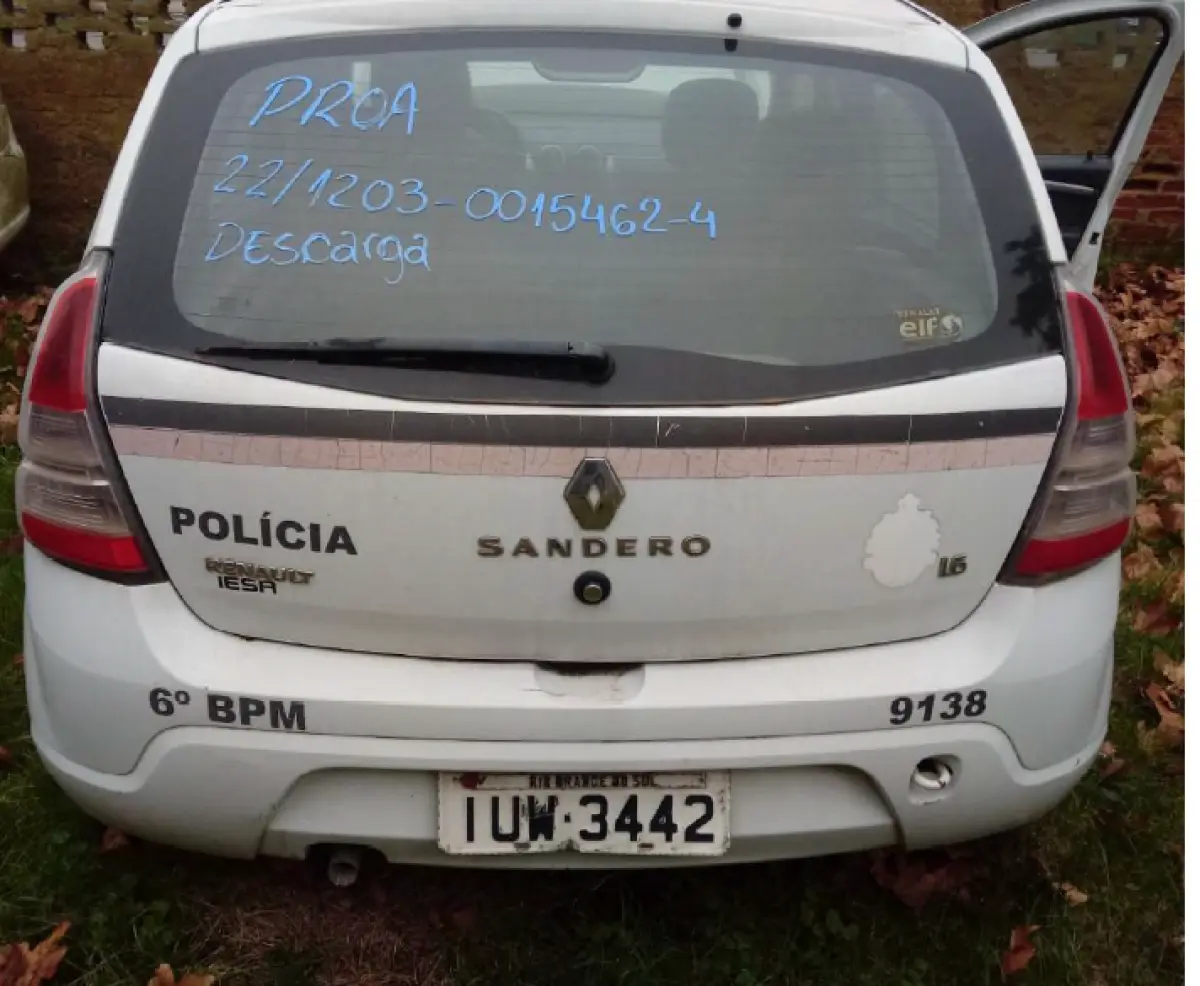 LOTE 079 - RENAULT/SANDERO EXP 16HP, placa: IUW-3442, ano/modelo: 13/14