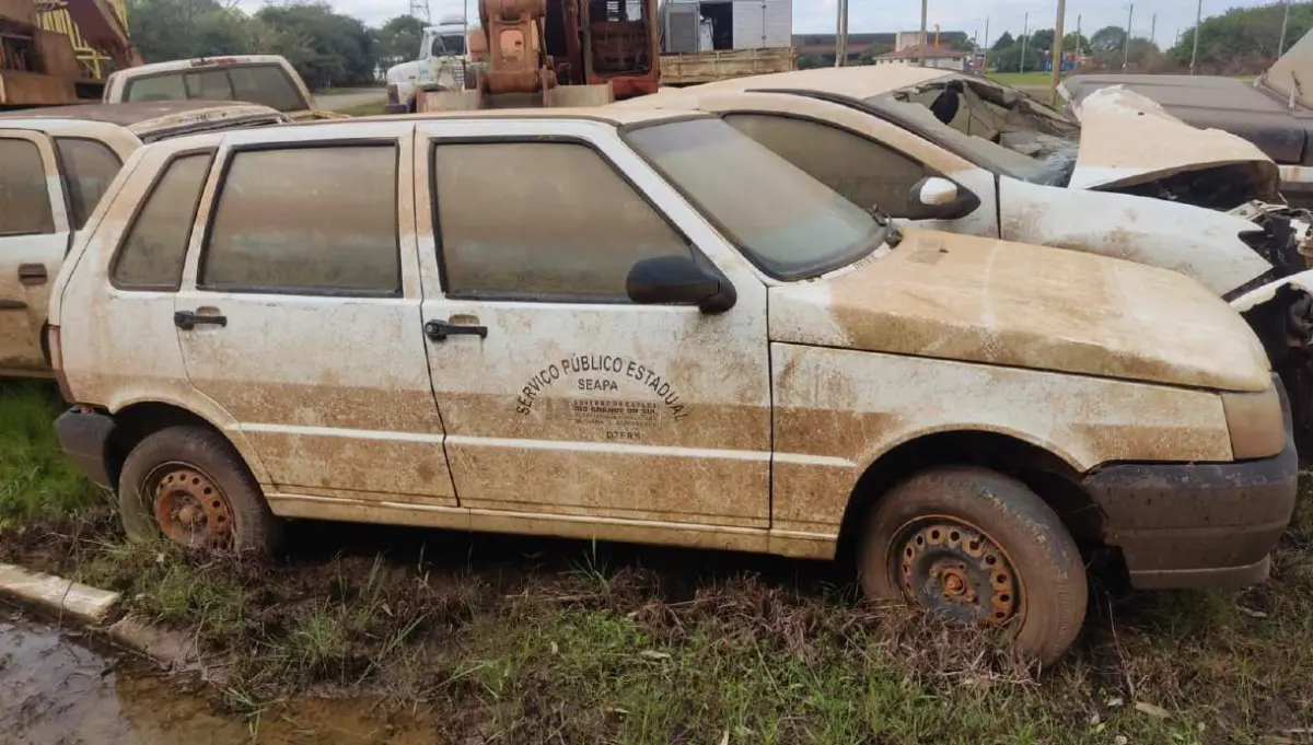 LOTE 016 - FIAT/UNO MILLE FIRE FLEX, placa: IOK-2686,  ano/modelo:	07/08