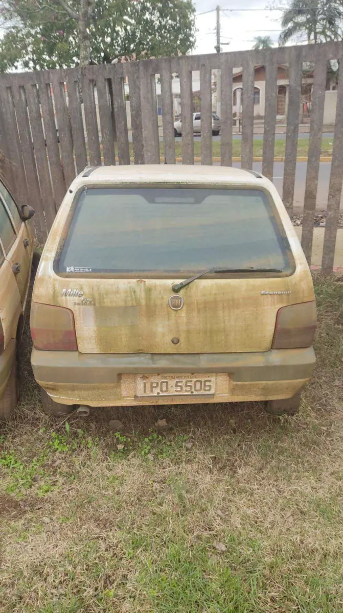 LOTE 019 - FIAT/UNO MILLE ECONOMY, placa: IPO-5506, ano/modelo: 09/09,