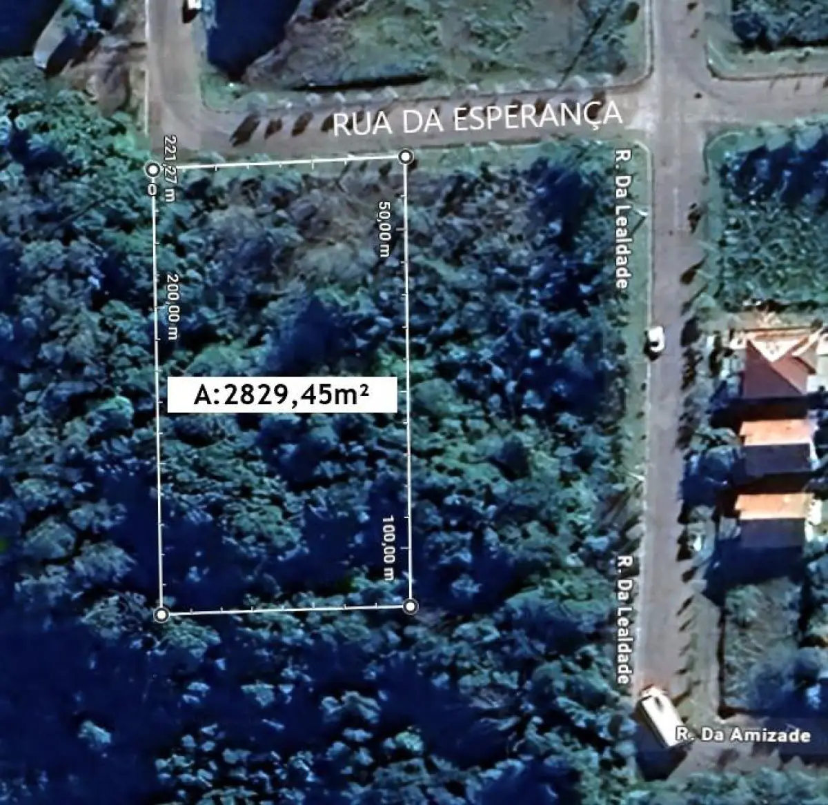LOTE 015 - TERRENO URBANO, sem numeração adm,  Loteamento Bella Vista III, Serafina Corrêa/RS, área de 2.829,45m² , Rua da Esperança, lado ímpar.