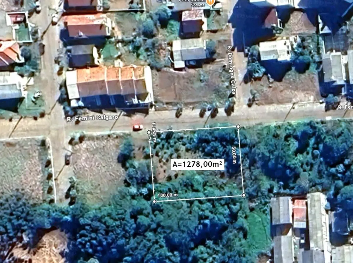 LOTE 012 - ÁREA DE TERRAS URBANA  sem numeração adm, Loteamento Calgaro, Serafina Corrêa/RS, área de 1.278,00m²