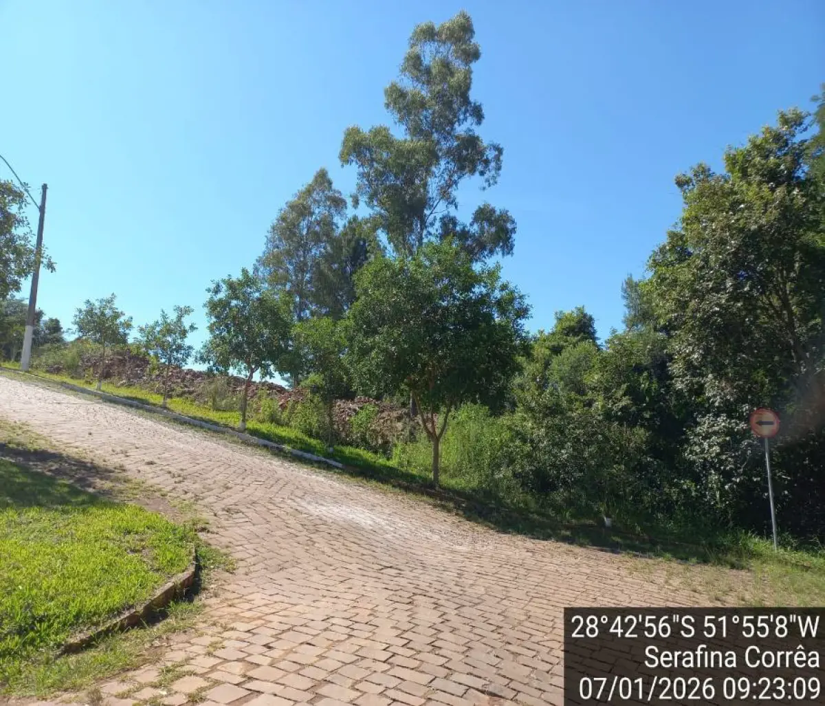LOTE 015 - TERRENO URBANO, sem numeração adm,  Loteamento Bella Vista III, Serafina Corrêa/RS, área de 2.829,45m² , Rua da Esperança, lado ímpar.