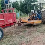 TRATOR FORD 5610,  ARADO,  ROÇADEIRA, CARRETA AGRICOLA, GRADE NIVELADORA