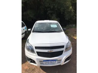 LOTE 003 - CHEVROLET MONTANA LS, 2014, cor branca, 102 CV