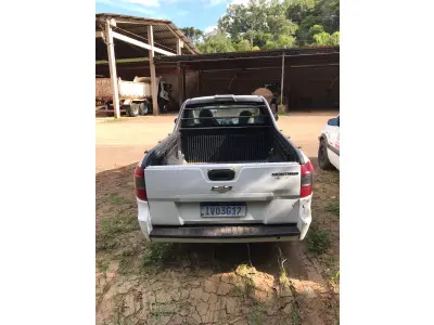 LOTE 003 - CHEVROLET MONTANA LS, 2014, cor branca, 102 CV