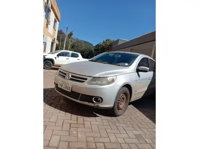 LOTE 021 - AUTOMOVEL VOLKSWAGEM GOL 1.6 POWER, ALCO/GASOL, 2009/10 E RADIO AUTOMOTIVO C/CD MPE E USB PIONNER