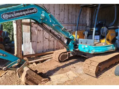 LOTE 013 - MINI ESCAVADEIRA KUBOTA KBT-U50, ANO 2014.