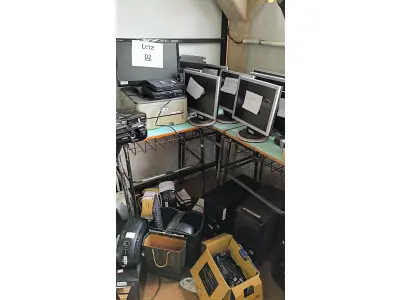 LOTE 002 - EQUIPAMENTOS DE TECNOLOGIA DA INFORMAÇÃO, MÁQUINAS E FERRAMENTAS