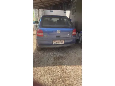 LOTE 001 - VW/GOL 1.6, azul 1999/2000