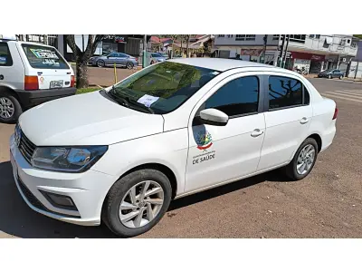 LOTE 018 - AUTOMOVEL VOYAGE 1.6L AFS, 2019/20, BRANCO CRISTAL, COMBUSTIVEL FLEX,
