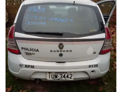 LOTE 079 - RENAULT/SANDERO EXP 16HP, placa: IUW-3442, ano/modelo: 13/14