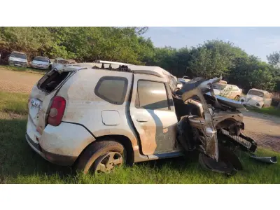 LOTE 018 - RENAULT/DUSTER 20 D 4X4, placa: IUV-6061,  ano/modelo: 13/14